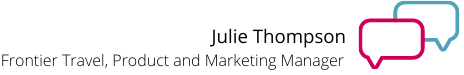julie thompson marketing manager