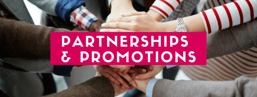 Brand Partnerships, Promotions & campaigns, services UK